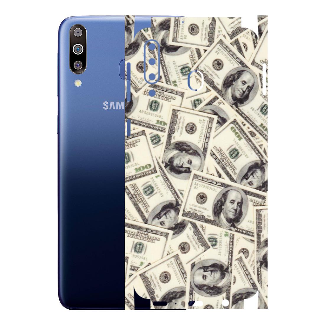 Samsung M/F/Note/Flip and C Phone Skins (All Models) - Dollar Lover - Transparent Finish (T-17) Samsung Galaxy M30