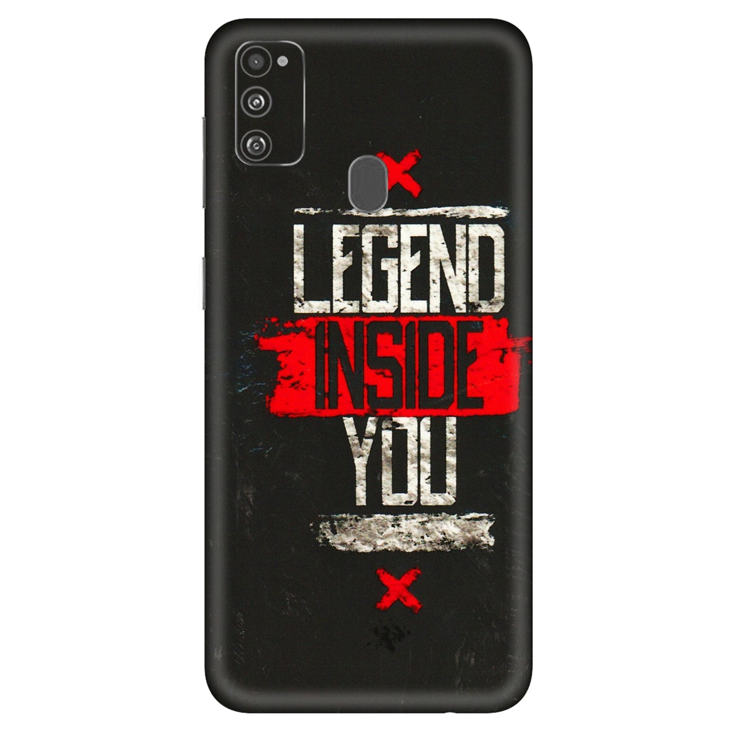 Samsung M/F/Note/Flip and C Phone Skins (All Models) - Legend Inside You - 3D Embossed Finish (L-186) Samsung Galaxy M30S