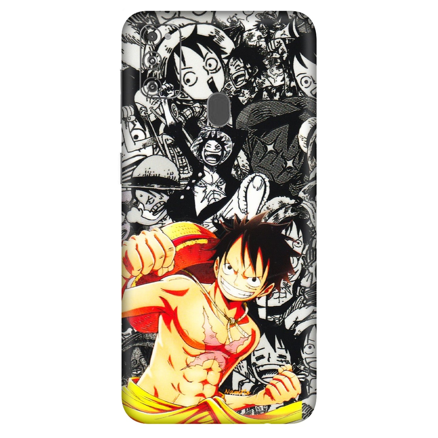 Samsung M/F/Note/Flip and C Phone Skins (All Models) - Anime Comics Games Doodles - 3D Embossed Finish (L-27) Samsung Galaxy M30S