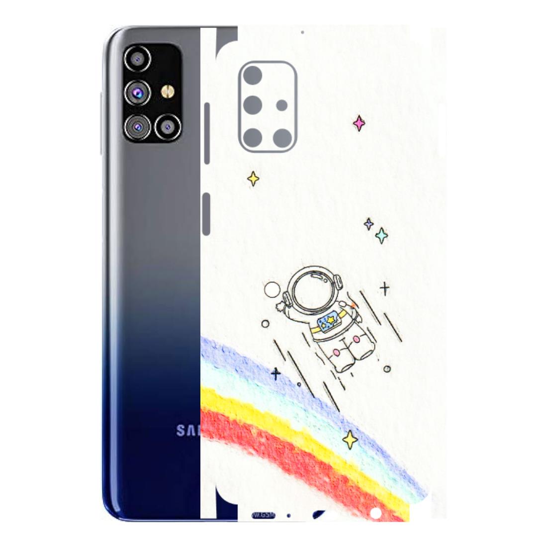 Samsung M/F/Note/Flip and C Phone Skins (All Models) - Milkyway Astronaut - 3D Embossed Finish (L-110) Samsung Galaxy M31s
