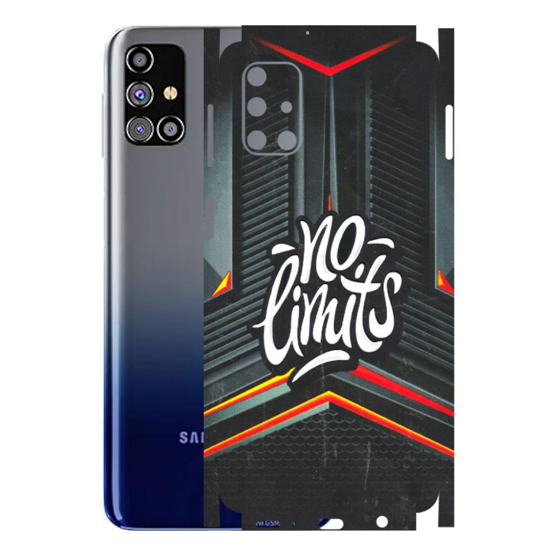 Samsung M/F/Note/Flip and C Phone Skins (All Models) - No Limits - 3D Embossed Finish (L-286) Samsung Galaxy M31s
