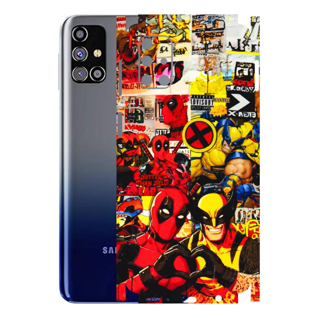 Samsung M/F/Note/Flip and C Phone Skins (All Models) - Spidy Wolverine - 3D Embossed Finish (L-310) Samsung Galaxy M31s
