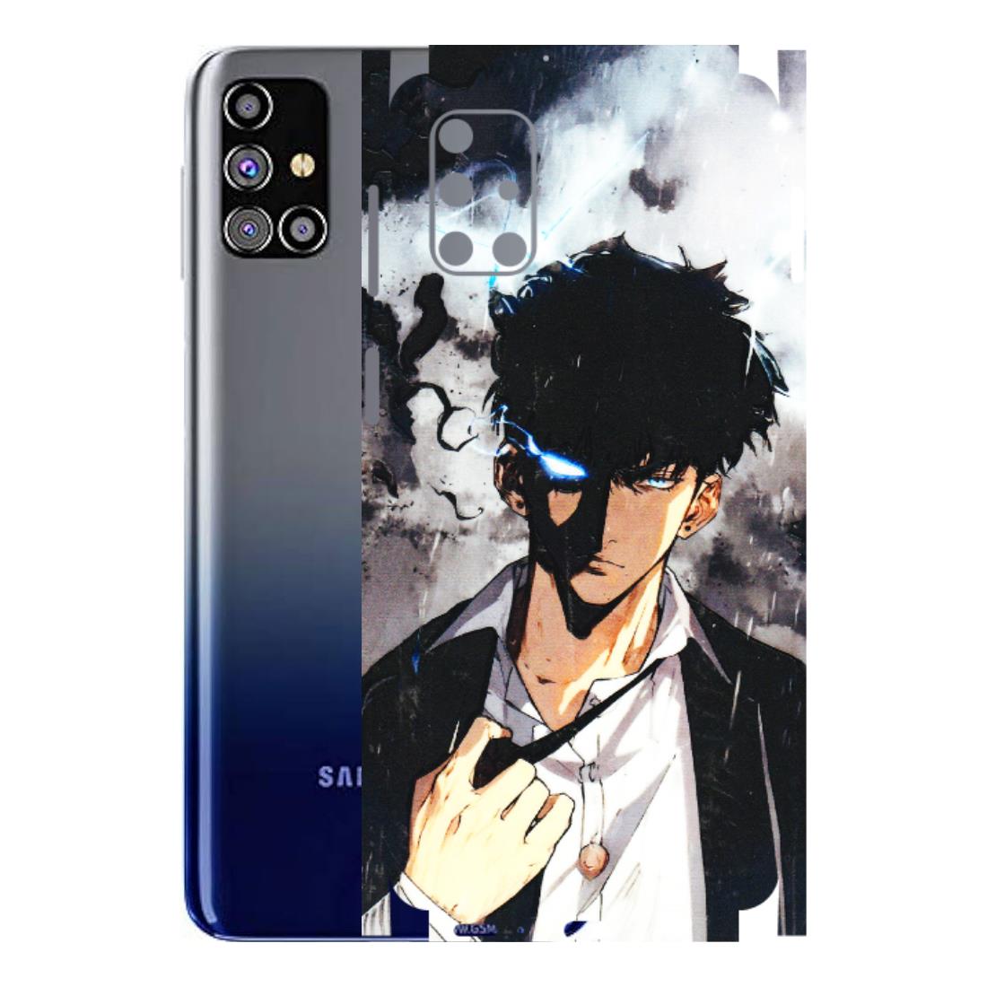 Samsung M/F/Note/Flip and C Phone Skins (All Models) - Sung Jinwoo Manhwa Anime - 3D Embossed Finish (L-328) Samsung Galaxy M31s