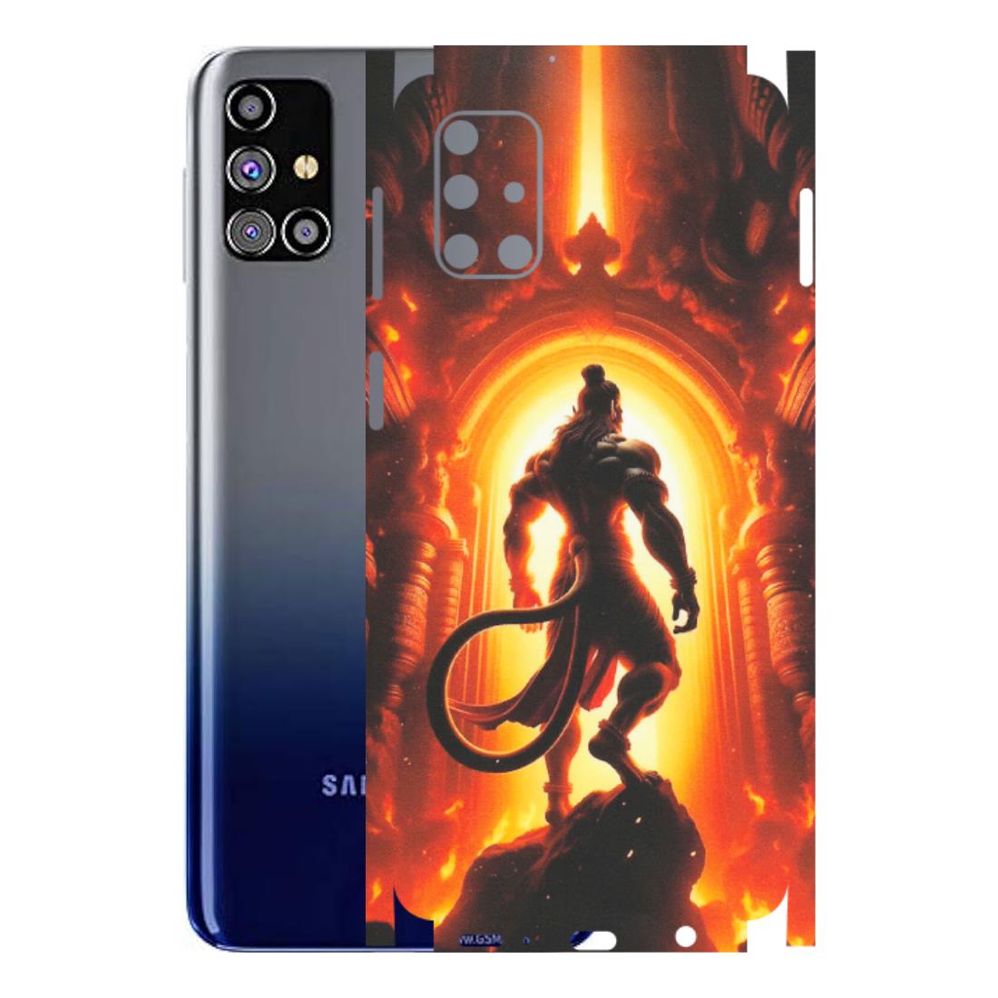 Samsung M/F/Note/Flip and C Phone Skins (All Models) - HanumanJi - Matte Finish (M-06) Samsung Galaxy M31s