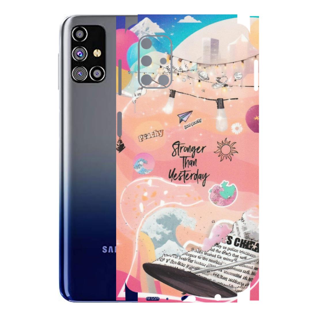 Samsung M/F/Note/Flip and C Phone Skins (All Models) - Stronger Then Yesterday - Matte Finish (M-128) Samsung Galaxy M31s