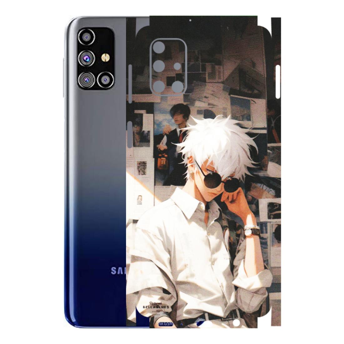 Samsung M/F/Note/Flip and C Phone Skins (All Models) - Gojo Satoru Jujustu Kaisen Anime - Matte Finish (M-156) Samsung Galaxy M31s