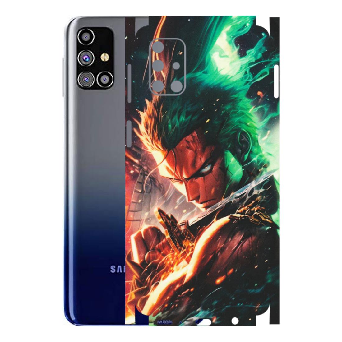 Samsung M/F/Note/Flip and C Phone Skins (All Models) - Anime Gojo Sword - Matte Finish (M-32) Samsung Galaxy M31s
