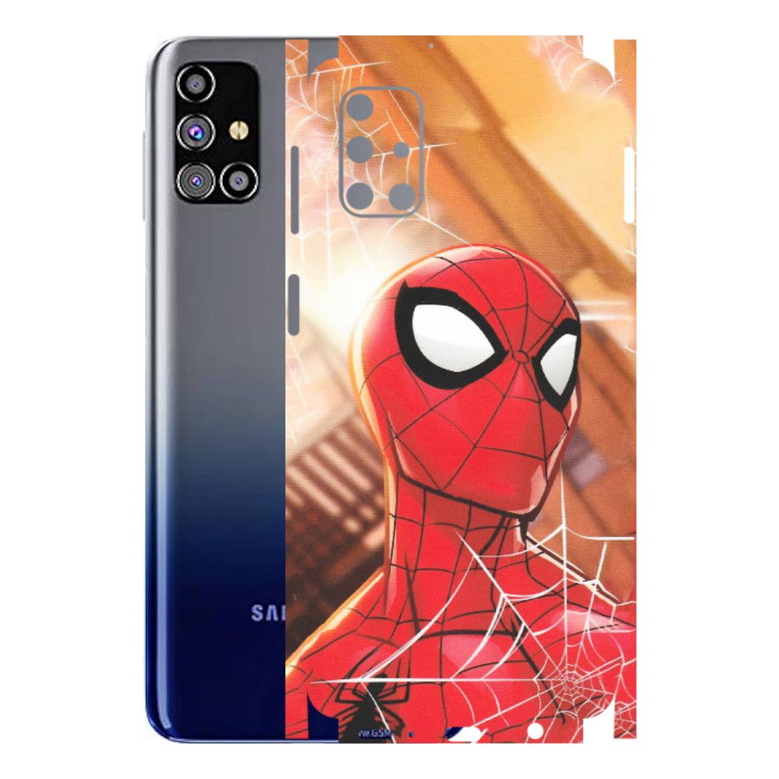 Samsung M/F/Note/Flip and C Phone Skins (All Models) - Spiderman Face New - Matte Finish (M-41) Samsung Galaxy M31s