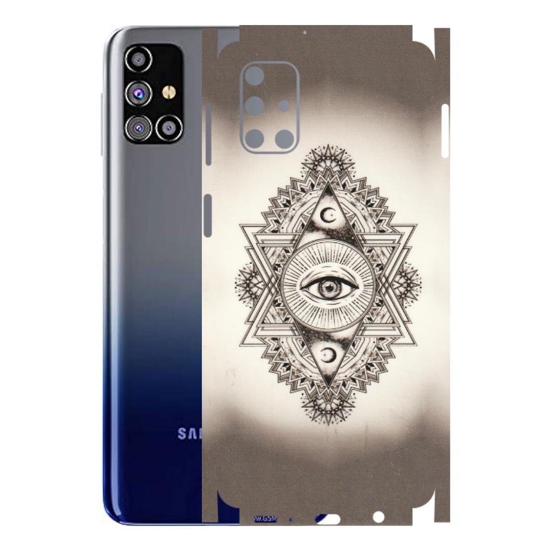 Samsung M/F/Note/Flip and C Phone Skins (All Models) - Illuminati Great Eye - Transparent Finish (T-14) Samsung Galaxy M31s