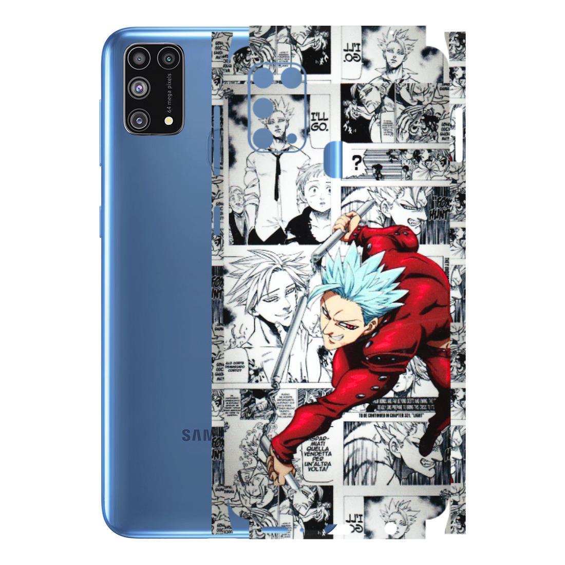 Samsung M/F/Note/Flip and C Phone Skins (All Models) - Anime Comic - 3D Embossed Finish (L-192) Samsung Galaxy M31