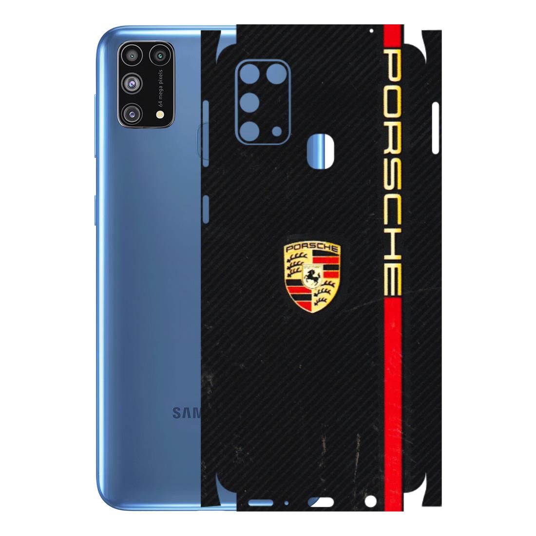 Samsung M/F/Note/Flip and C Phone Skins (All Models) - Premium Porsche - 3D Embossed Finish (L-225) Samsung Galaxy M31