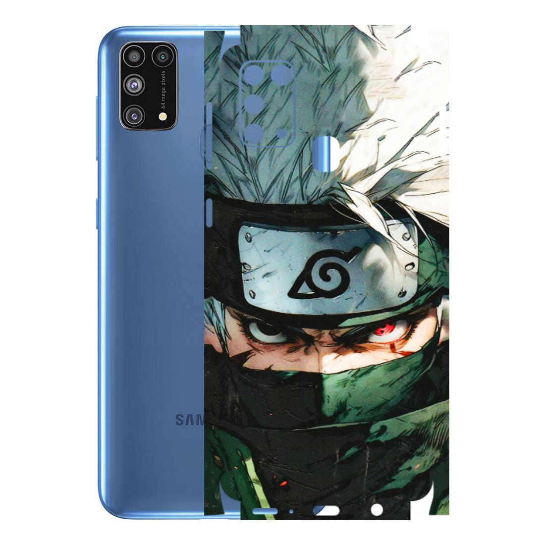 Samsung M/F/Note/Flip and C Phone Skins (All Models) - Kakashi Red Eye Focus - 3D Embossed Finish (L-227) Samsung Galaxy M31