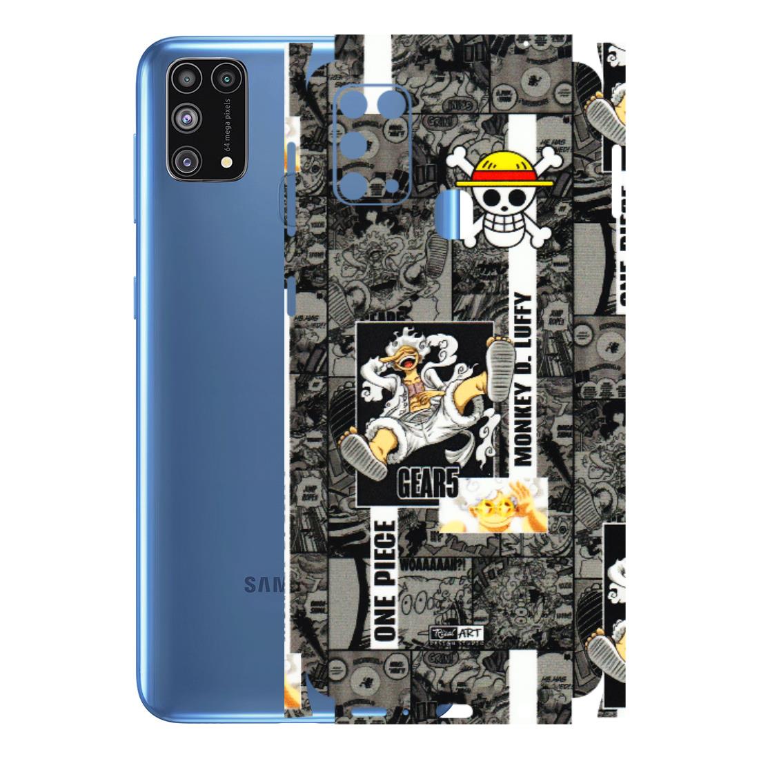 Samsung M/F/Note/Flip and C Phone Skins (All Models) - Cuffy Anime MonkeyCamic - 3D Embossed Finish (L-242) Samsung Galaxy M31