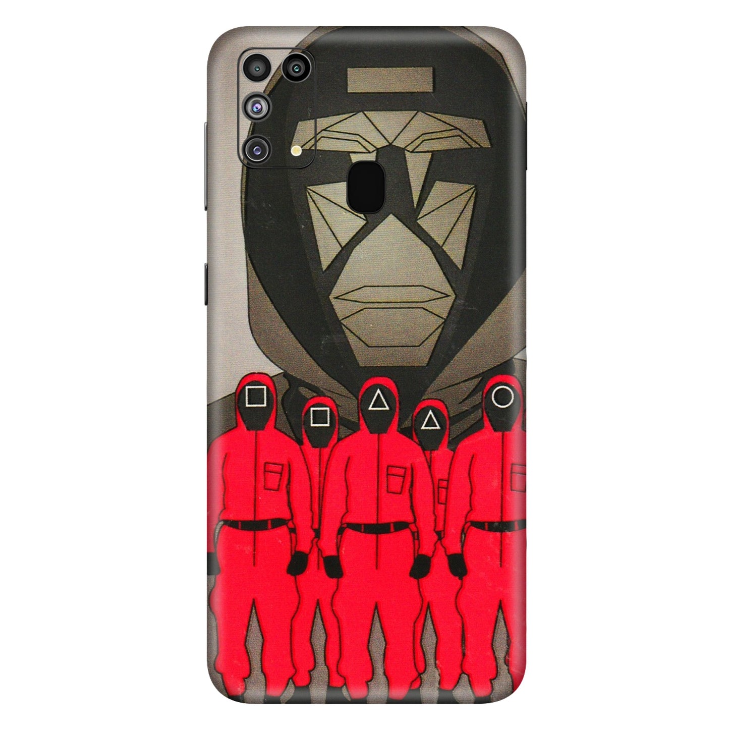 Samsung M/F/Note/Flip and C Phone Skins (All Models) - Squid Game Hero - 3D Embossed Finish (L-245) Samsung Galaxy M31