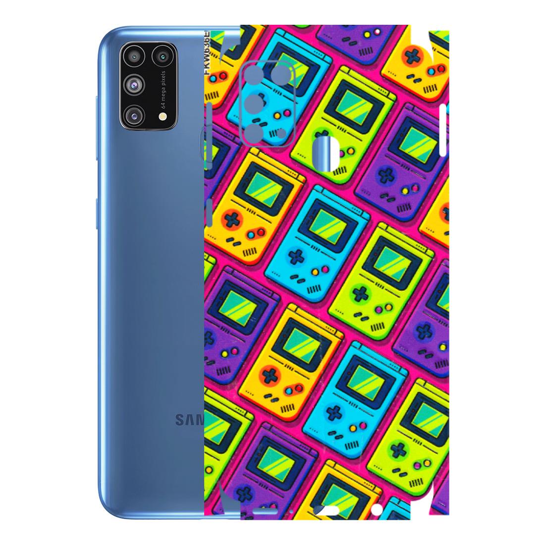 Samsung M/F/Note/Flip and C Phone Skins (All Models) - Gameboy Colourful - 3D Embossed Finish (L-266) Samsung Galaxy M31