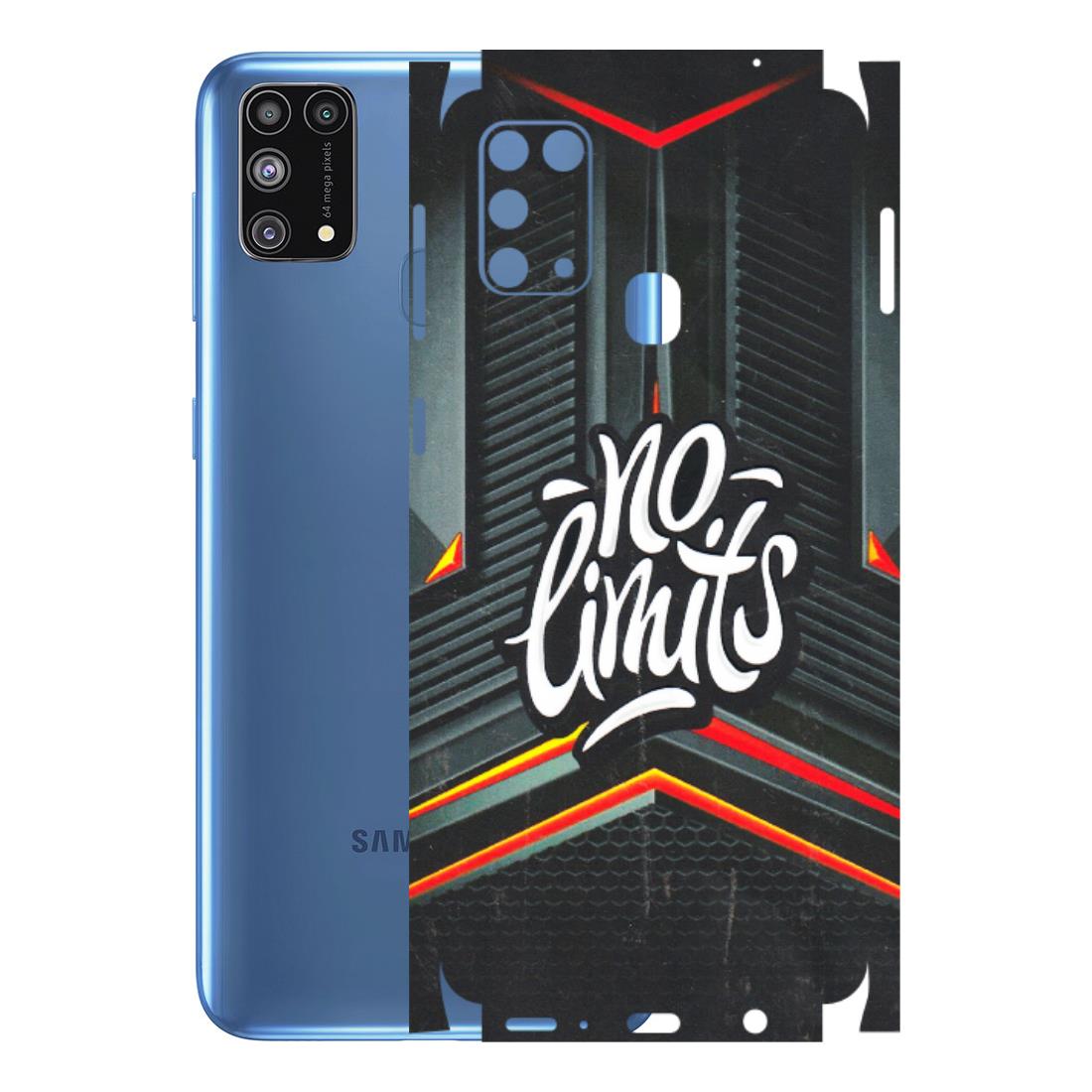 Samsung M/F/Note/Flip and C Phone Skins (All Models) - No Limits - 3D Embossed Finish (L-286) Samsung Galaxy M31