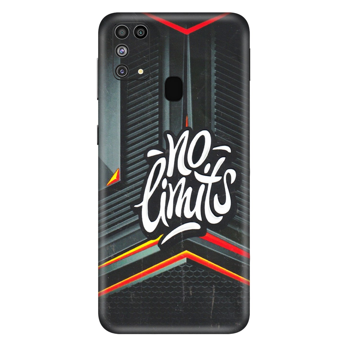 Samsung M/F/Note/Flip and C Phone Skins (All Models) - No Limits - 3D Embossed Finish (L-286) Samsung Galaxy M31
