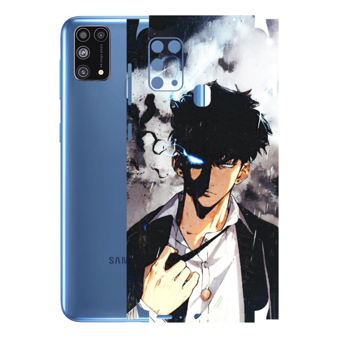 Samsung M/F/Note/Flip and C Phone Skins (All Models) - Sung Jinwoo Manhwa Anime - 3D Embossed Finish (L-328) Samsung Galaxy M31