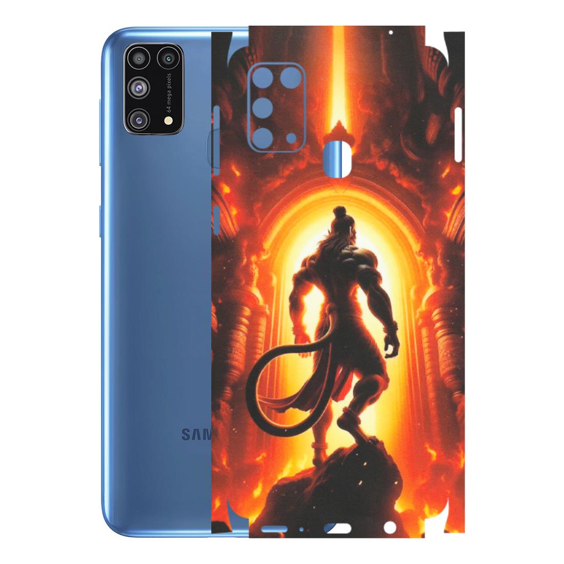 Samsung M/F/Note/Flip and C Phone Skins (All Models) - HanumanJi - Matte Finish (M-06) Samsung Galaxy M31
