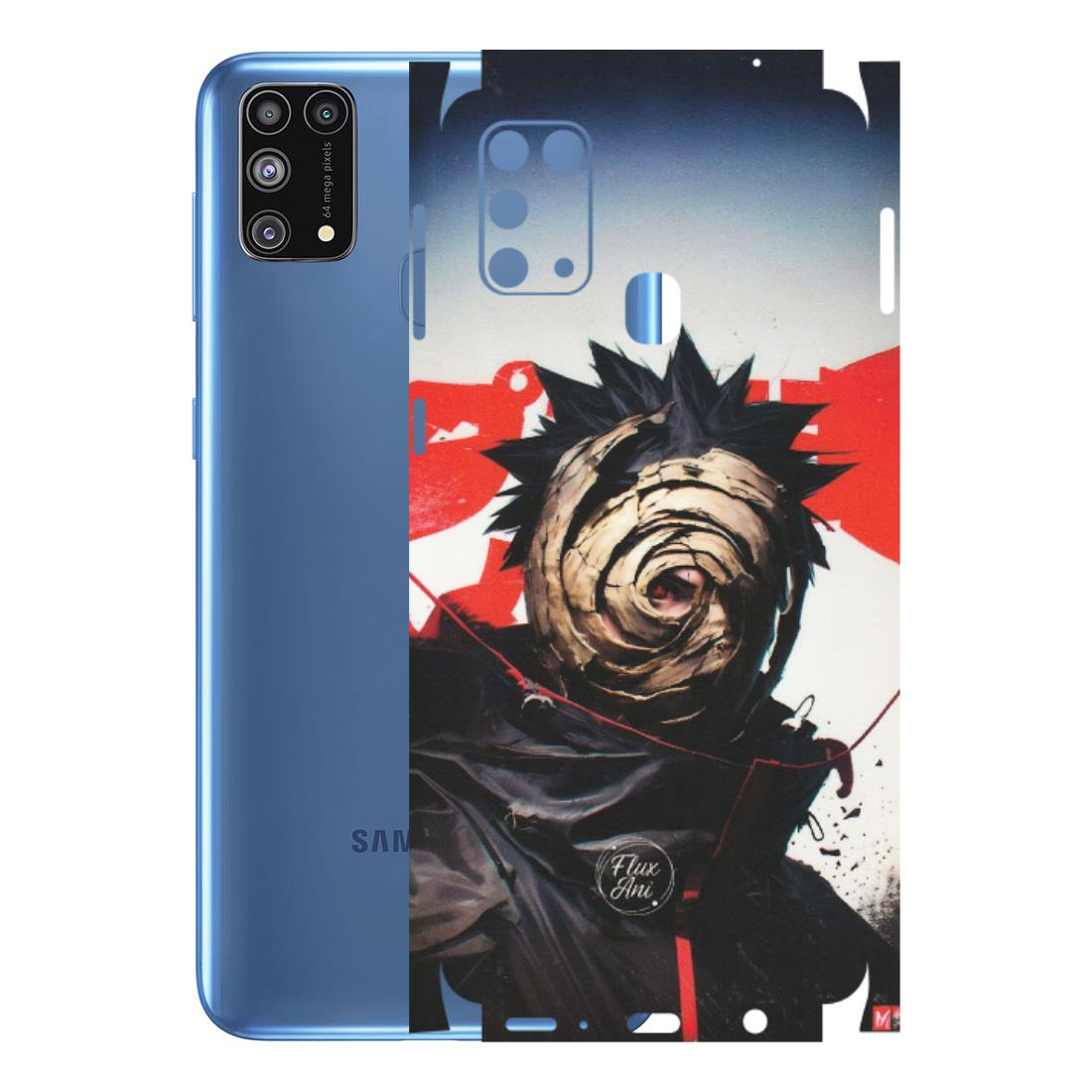 Samsung M/F/Note/Flip and C Phone Skins (All Models) - Obito Uchiha Cool Anime - Matte Finish (M-134) Samsung Galaxy M31