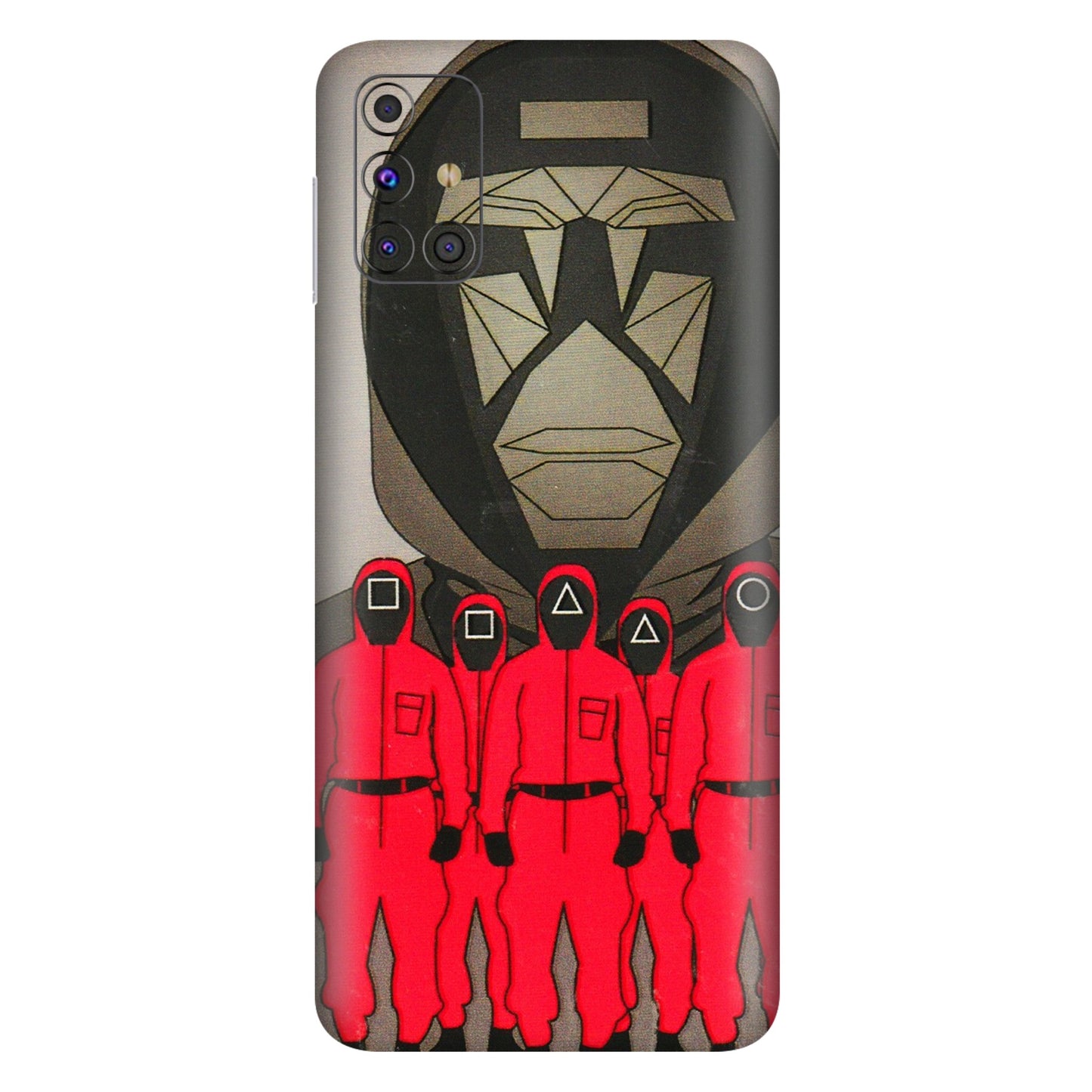Samsung M/F/Note/Flip and C Phone Skins (All Models) - Squid Game Hero - 3D Embossed Finish (L-245) Samsung Galaxy M31s
