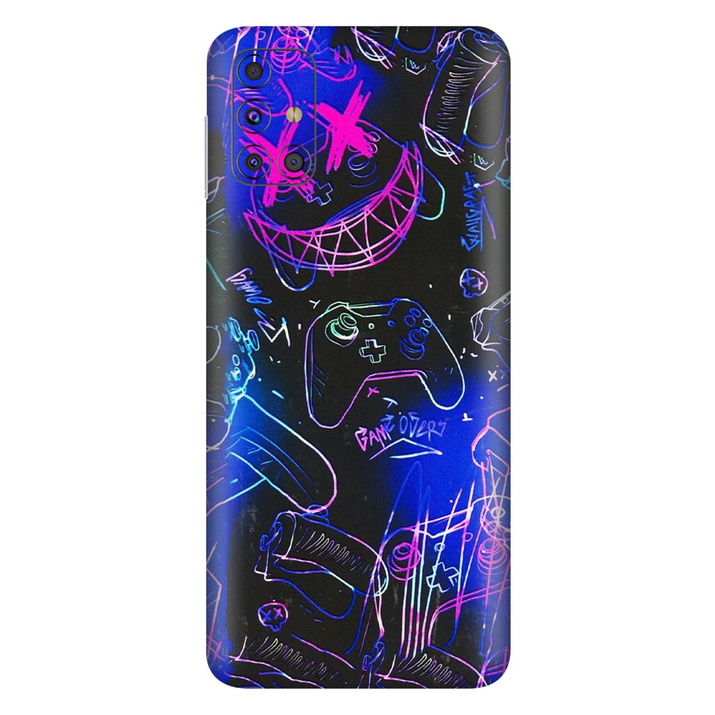 Samsung M/F/Note/Flip and C Phone Skins (All Models) - Gamers Paradise - 3D Embossed Finish (L-258) Samsung Galaxy M31s