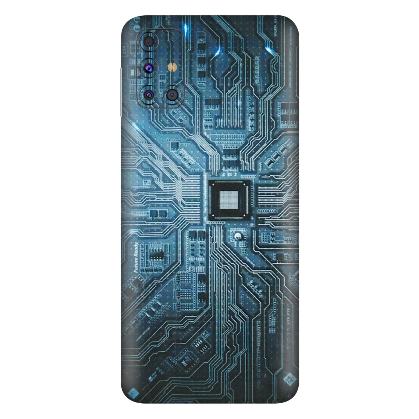 Samsung M/F/Note/Flip and C Phone Skins (All Models) - Original Circuit - 3D Embossed Finish (L-267) Samsung Galaxy M31s