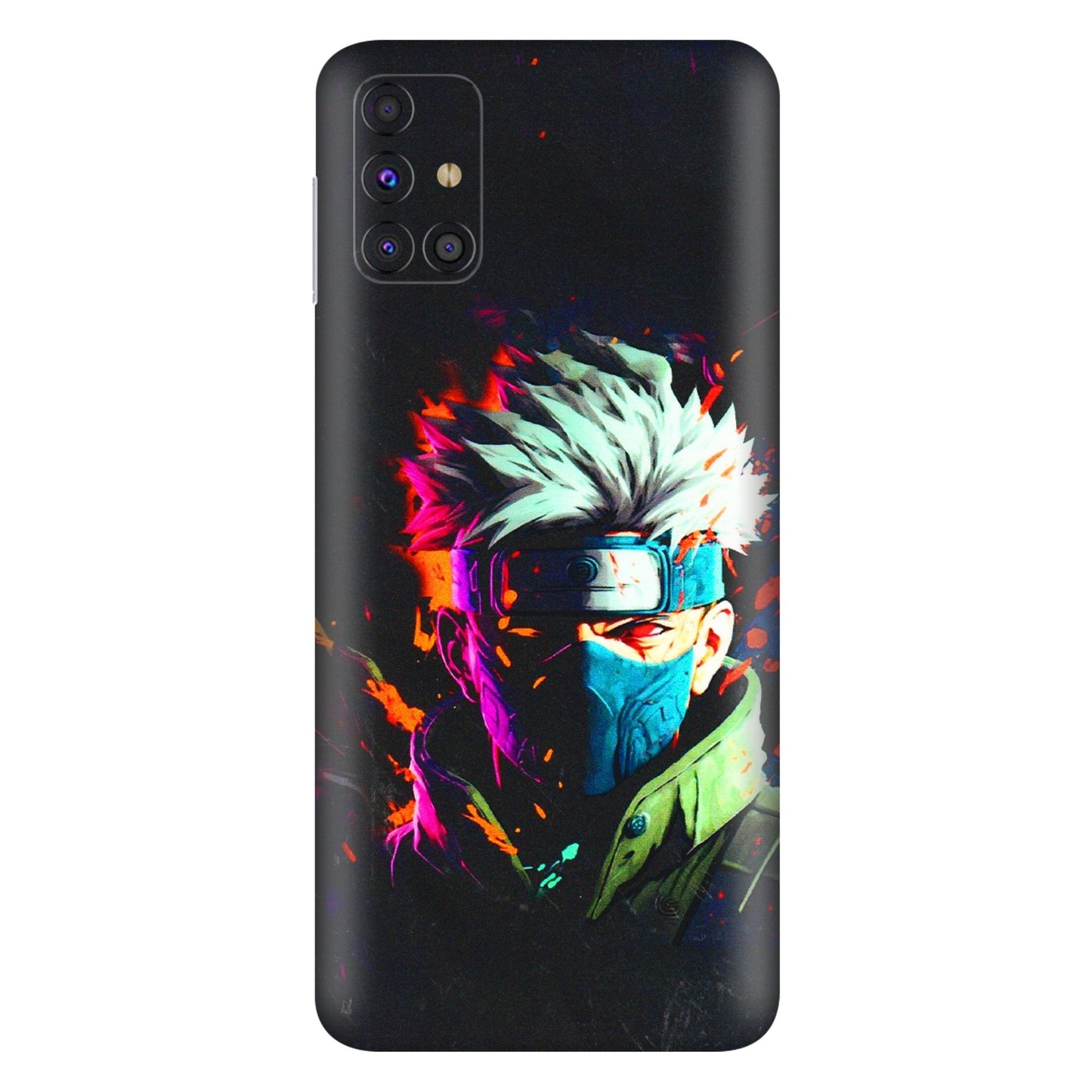 Samsung M/F/Note/Flip and C Phone Skins (All Models) - Anime Cool Character - 3D Embossed Finish (L-59) Samsung Galaxy M31s