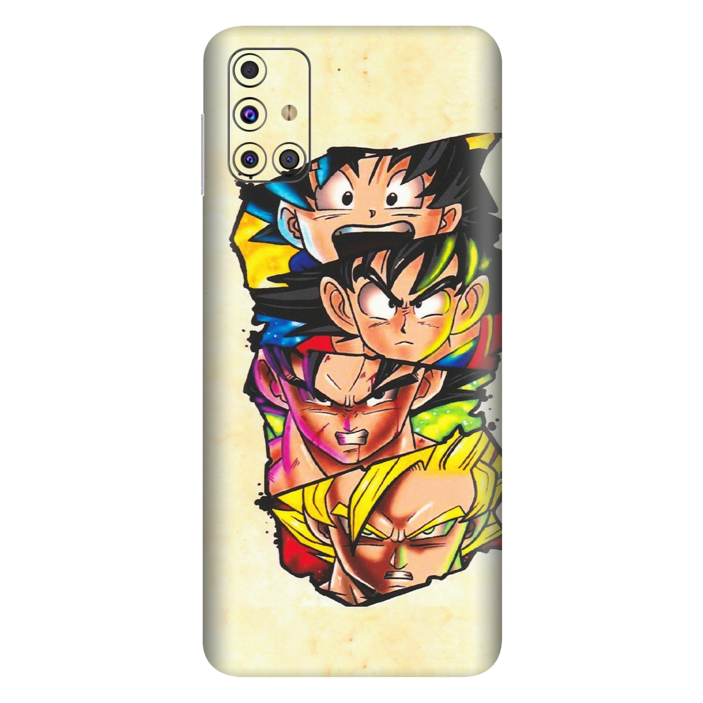 Samsung M/F/Note/Flip and C Phone Skins (All Models) - Angry Multi Anime - Matte Finish (M-113) Samsung Galaxy M31s