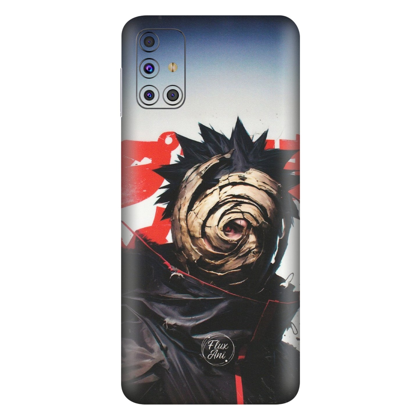 Samsung M/F/Note/Flip and C Phone Skins (All Models) - Obito Uchiha Cool Anime - Matte Finish (M-134) Samsung Galaxy M31s