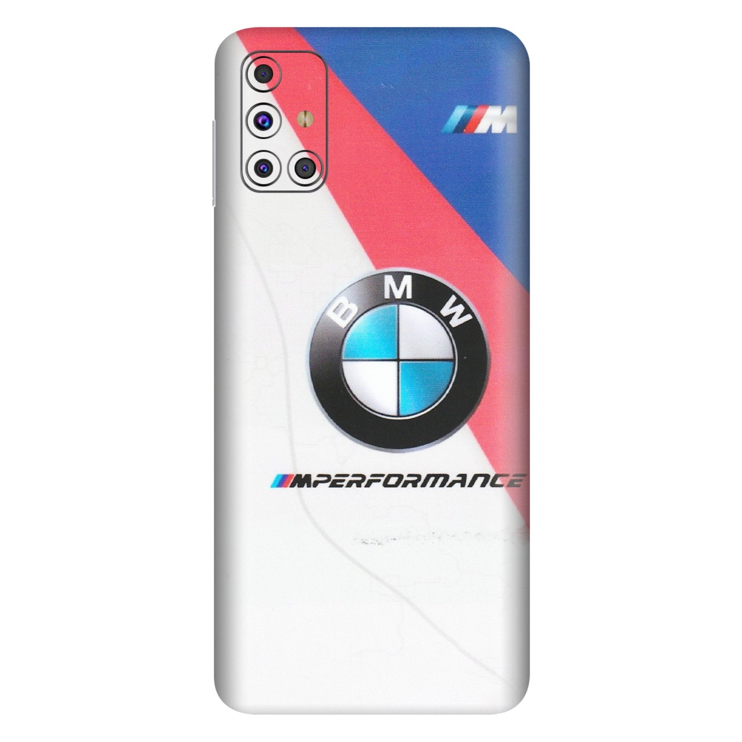 Samsung M/F/Note/Flip and C Phone Skins (All Models) - BMW Logo Performance - Matte Finish (M-27) Samsung Galaxy M31s