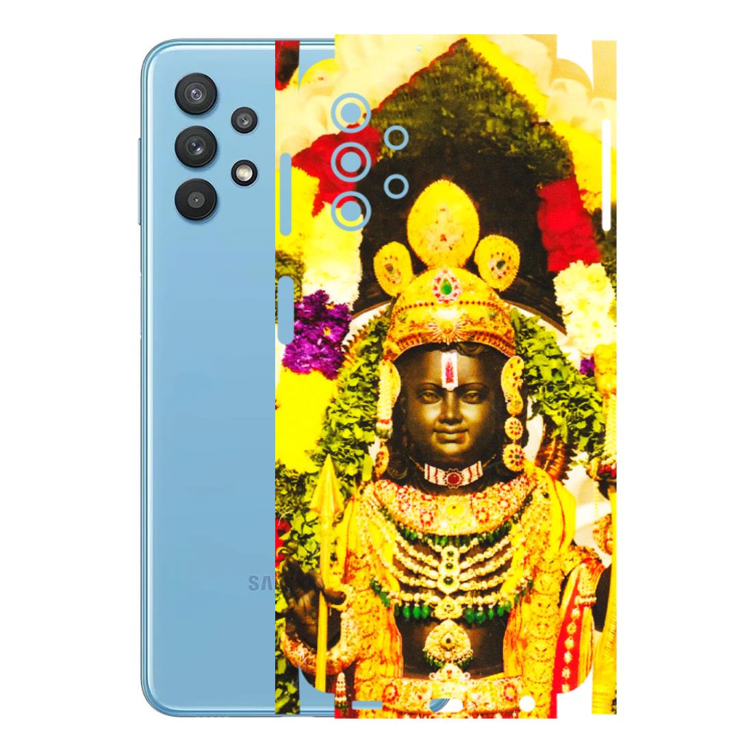 Samsung M/F/Note/Flip and C Phone Skins (All Models) - Ram Lalla Ayodhya - 3D Embossed Finish (L-103) Samsung Galaxy M32 (5G)