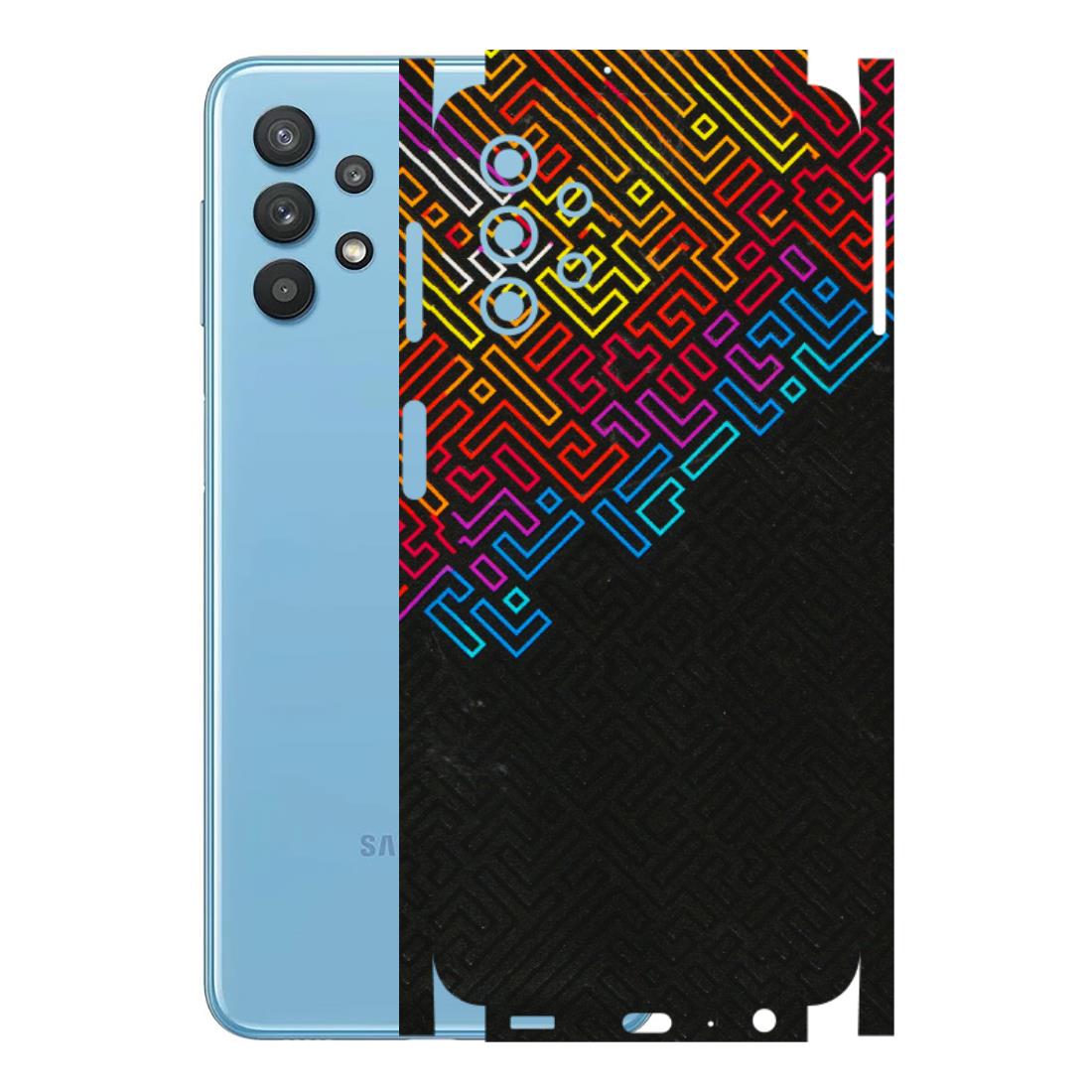 Samsung M/F/Note/Flip and C Phone Skins (All Models) - Dotme Pattern Art - 3D Embossed Finish (L-121) Samsung Galaxy M32 (5G)