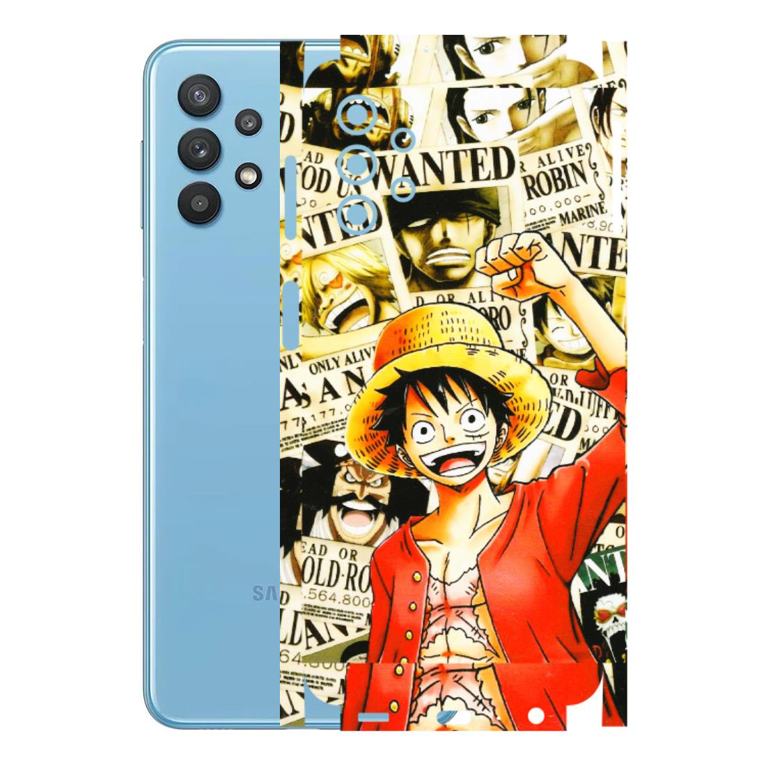 Samsung M/F/Note/Flip and C Phone Skins (All Models) - Luffy Anime - 3D Embossed Finish (L-177) Samsung Galaxy M32 (5G)