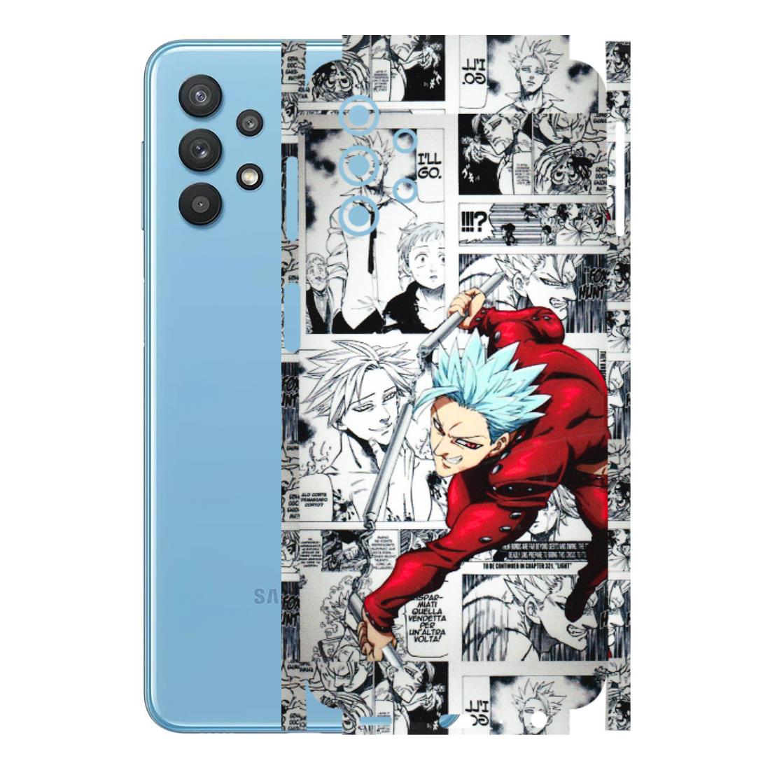 Samsung M/F/Note/Flip and C Phone Skins (All Models) - Anime Comic - 3D Embossed Finish (L-192) Samsung Galaxy M32 (5G)