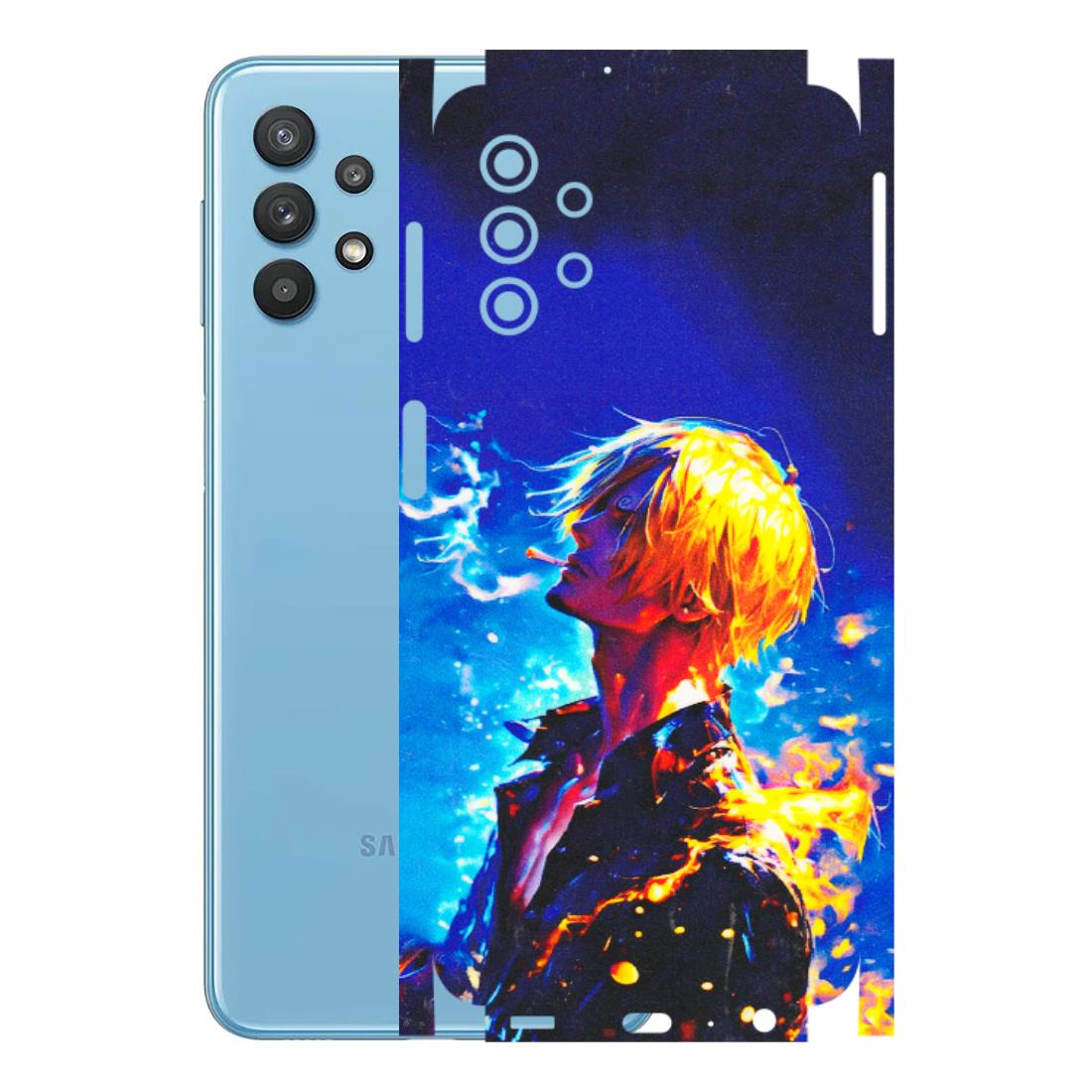 Samsung M/F/Note/Flip and C Phone Skins (All Models) - Sanji Vinsmoke One Piece - 3D Embossed Finish (L-319) Samsung Galaxy M32 (5G)