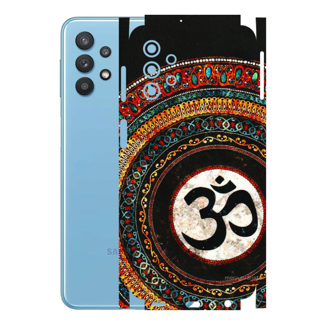 Samsung M/F/Note/Flip and C Phone Skins (All Models) - Aum Chant Abstract - 3D Embossed Finish (L-42) Samsung Galaxy M32 (5G)