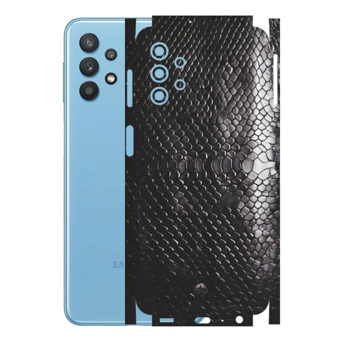 Samsung M/F/Note/Flip and C Phone Skins (All Models) - Black Snack Leather - Matte Finish (M-147) Samsung Galaxy M32 (5G)