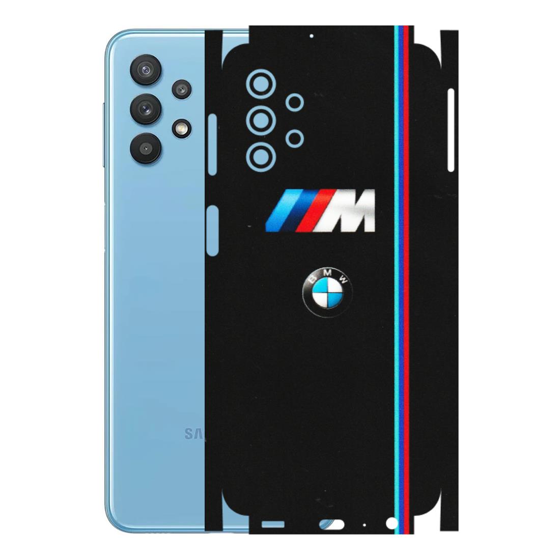 Samsung M/F/Note/Flip and C Phone Skins (All Models) - Styling With Black BMW - Matte Finish (M-74) Samsung Galaxy M32 (5G)