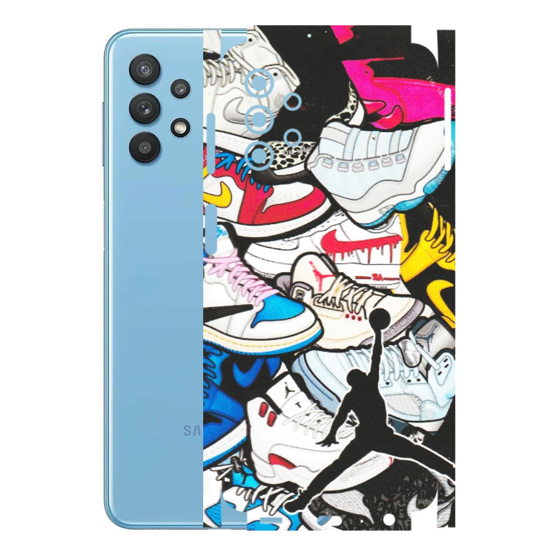 Samsung M/F/Note/Flip and C Phone Skins (All Models) - Jordan Sneakers Fan - Matte Finish (M-80) Samsung Galaxy M32 (5G)