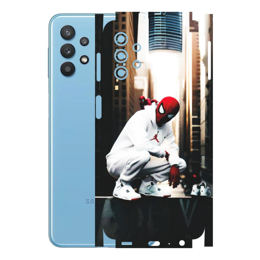 Samsung M/F/Note/Flip and C Phone Skins (All Models) - Sportsman Spider Man - Matte Finish (M-94) Samsung Galaxy M32 (5G)