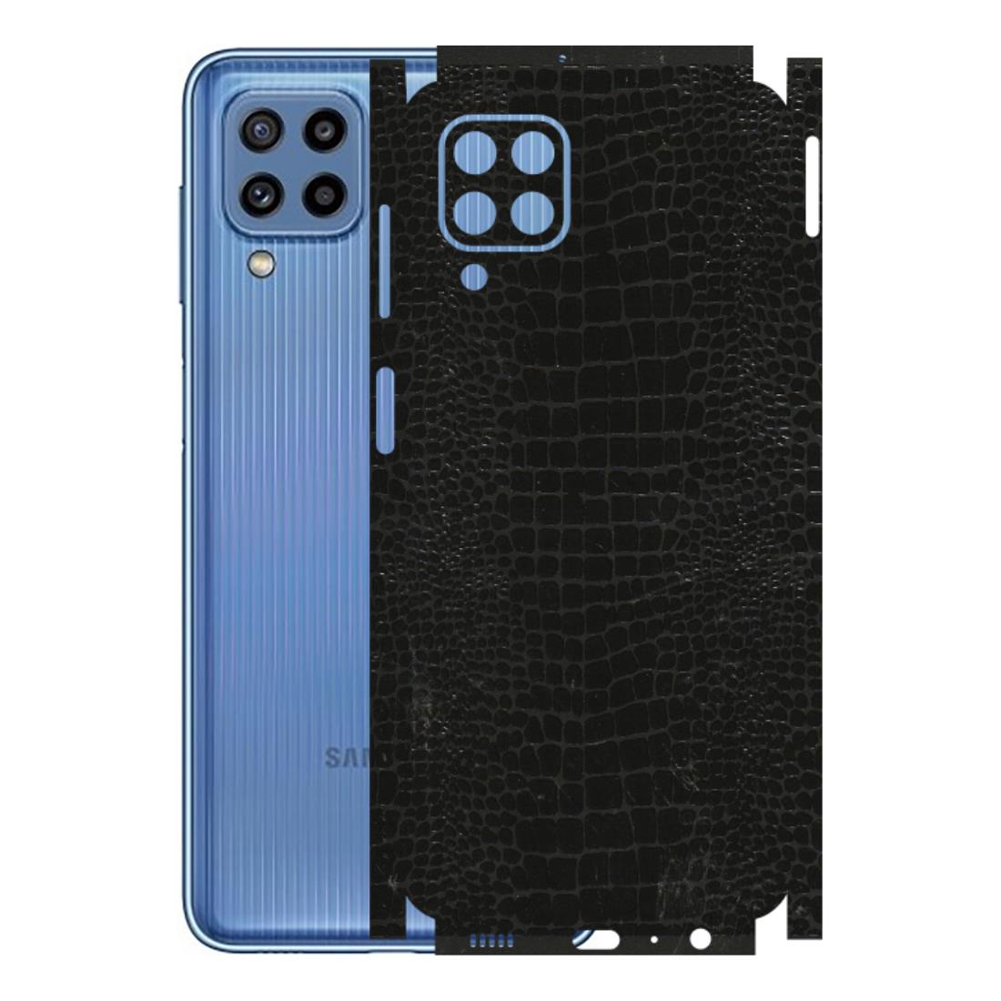 Samsung M/F/Note/Flip and C Phone Skins (All Models) - Snake Leather Black - 3D Embossed Finish (L-107) Samsung Galaxy M32