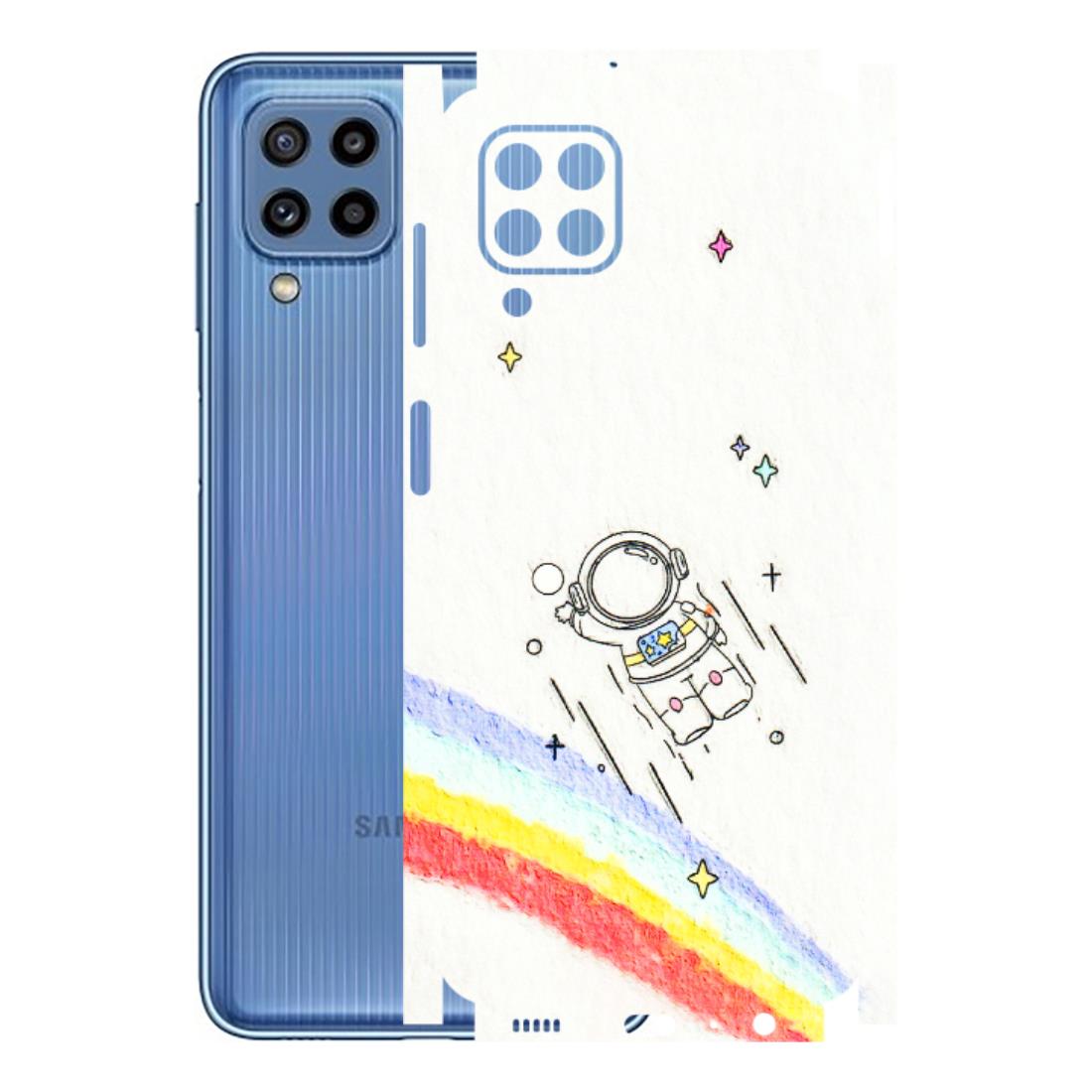 Samsung M/F/Note/Flip and C Phone Skins (All Models) - Milkyway Astronaut - 3D Embossed Finish (L-110) Samsung Galaxy M32