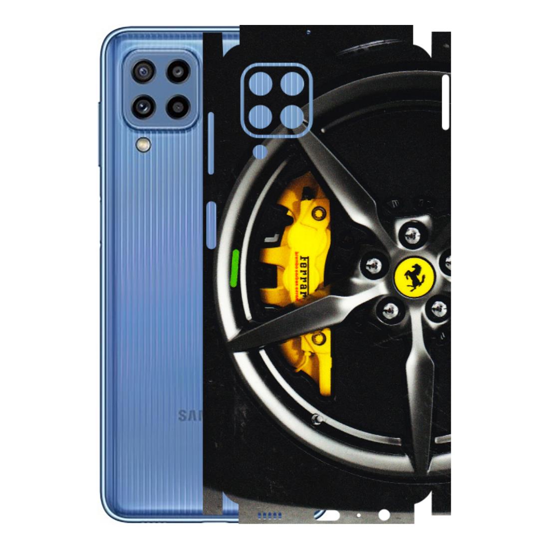Samsung M/F/Note/Flip and C Phone Skins (All Models) - Ferrari Wheel Alloy - 3D Embossed Finish (L-173) Samsung Galaxy M32