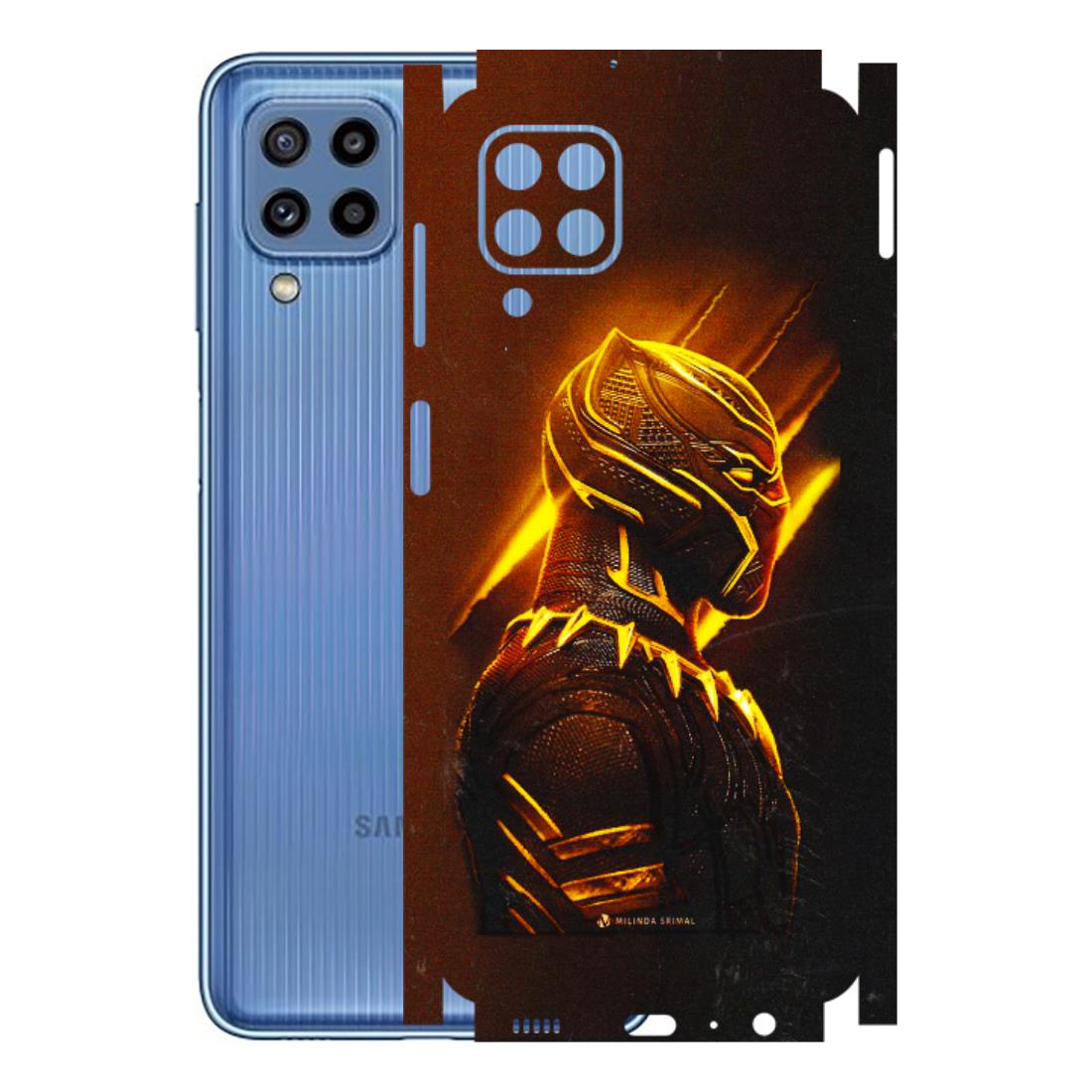 Samsung M/F/Note/Flip and C Phone Skins (All Models) - Gold Black Panther - 3D Embossed Finish (L-181) Samsung Galaxy M32