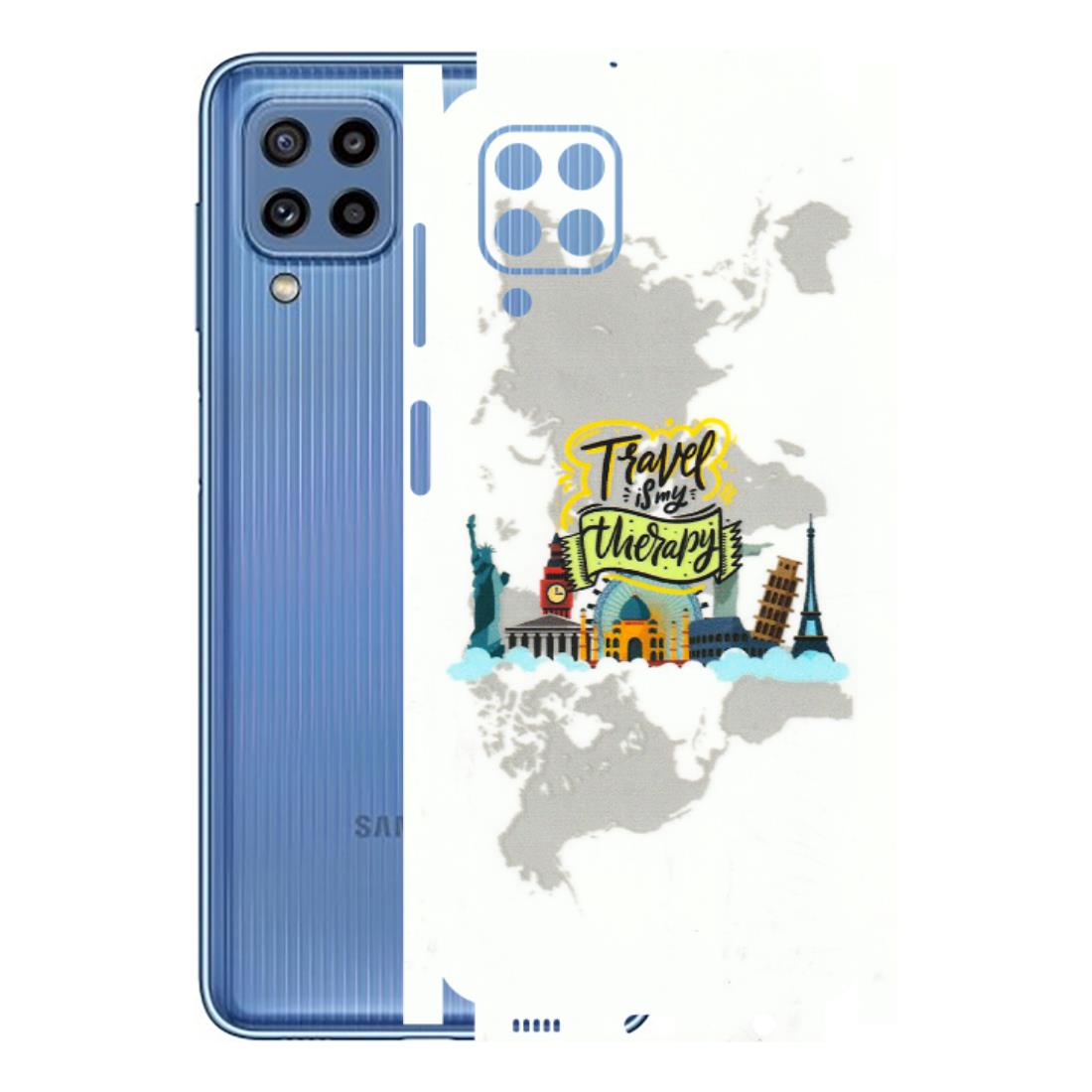 Samsung M/F/Note/Flip and C Phone Skins (All Models) - Travel Therapy - 3D Embossed Finish (L-199) Samsung Galaxy M32