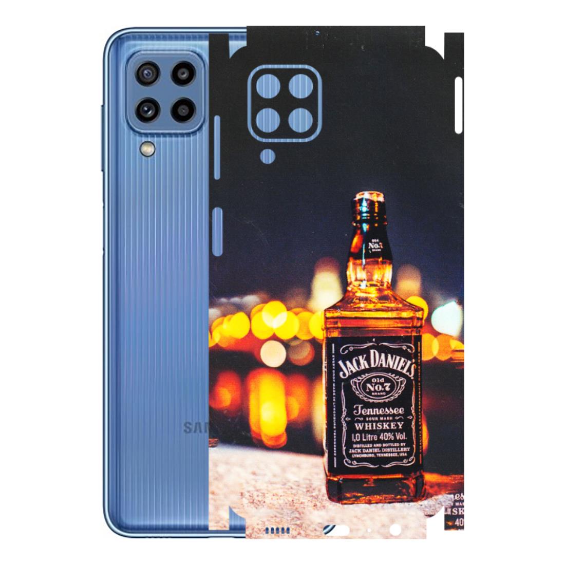 Samsung M/F/Note/Flip and C Phone Skins (All Models) - JD Whiskey Bottle - 3D Embossed Finish (L-20) Samsung Galaxy M32