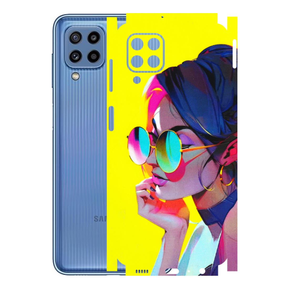 Samsung M/F/Note/Flip and C Phone Skins (All Models) - Bold Stylish Girl - 3D Embossed Finish (L-222) Samsung Galaxy M32