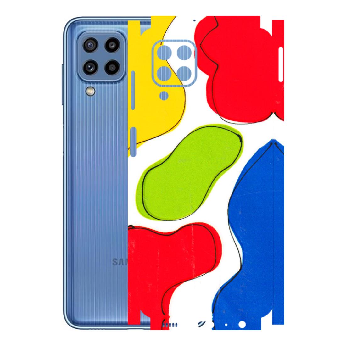 Samsung M/F/Note/Flip and C Phone Skins (All Models) - RGB Colour Paint - 3D Embossed Finish (L-284) Samsung Galaxy M32