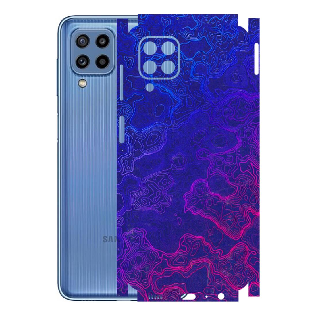Samsung M/F/Note/Flip and C Phone Skins (All Models) - Purple Ripples Swirl - 3D Embossed Finish (L-314) Samsung Galaxy M32